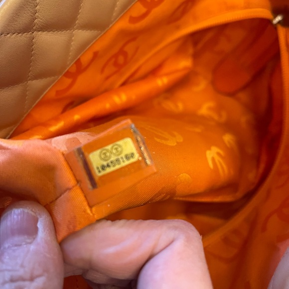 Authentic Chanel Tan Cambon Tote - Picture 5 of 8